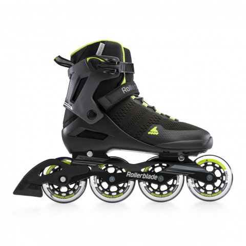 Skates - Rollerblade Spark 90 - Black/Lime Inline Skates - Photo 1