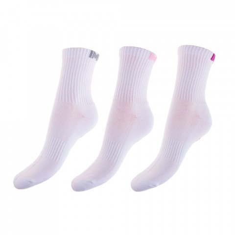 Socks - Impala Everyday Socks - White (3 pairs) Socks - Photo 1