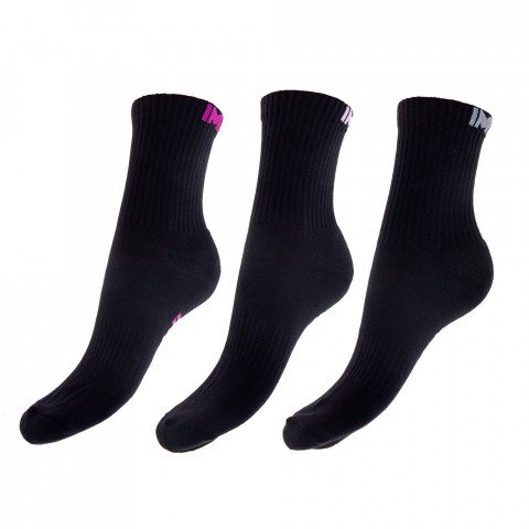 Socks - Impala Stripe Socks - Black (3 pairs) Socks - Photo 1