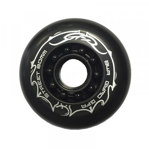 Special Deals - Gyro GFR Street 80mm/84a (1 szt.) - Black/Black Inline Skate Wheels - Photo 1