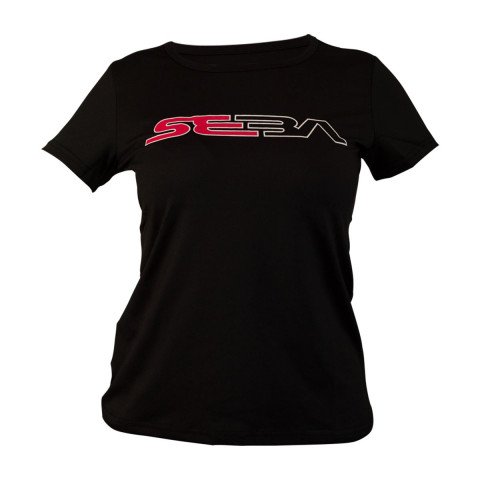 T-shirts - Seba Sport Women - Black T-shirt - Photo 1