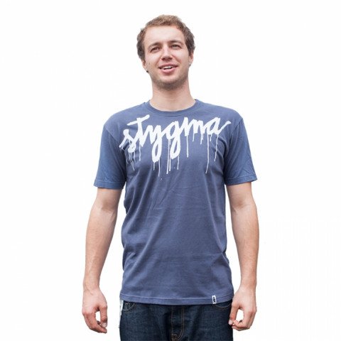 T-shirts - Stygma - Tag - Tshirt - Navy T-shirt - Photo 1