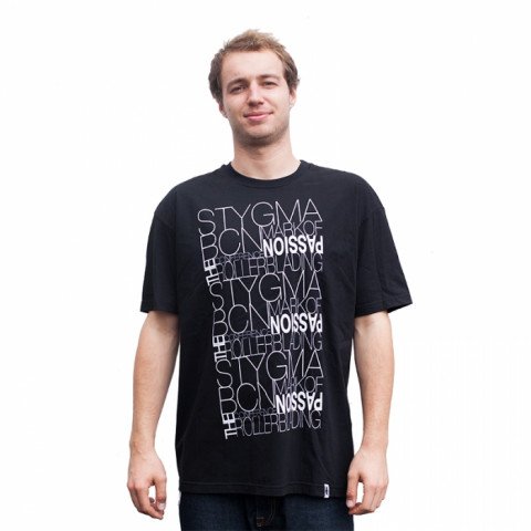 T-shirts - Stygma - Worldwide - Black T-shirt - Photo 1