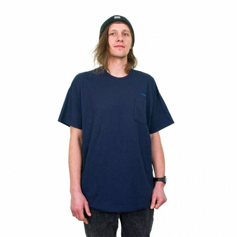 T-shirts - THEM Pocket Tee II - Blue T-shirt - Photo 1