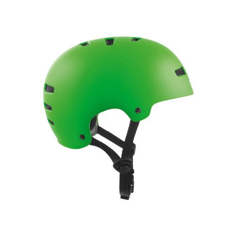 Helmets - TSG - Evolution - Satin Lime Green Helmet - Photo 1