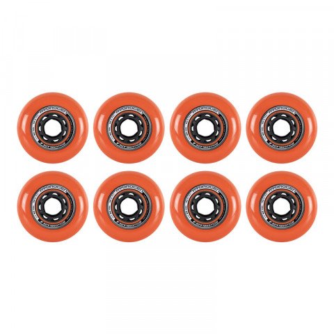 Wheels - Rollerblade Hydrogen Urban 80mm/85a (8 szt.) - Orange Inline Skate Wheels - Photo 1