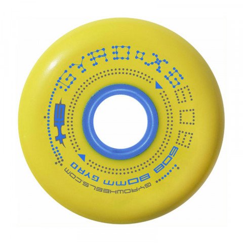 Special Deals - Gyro - XG 80mm/85a - Yellow/Blue Inline Skate Wheels - Photo 1