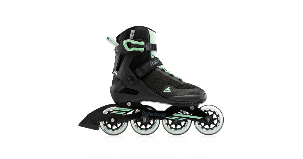 Rollerblade Spark 84 Inline Skate Black/Green 