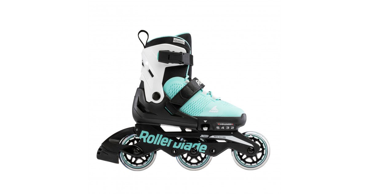 ROLLERBLADE Kinder Inliner Skates MICROBLADE 3WD G Inline Skate 2021 aqua/white