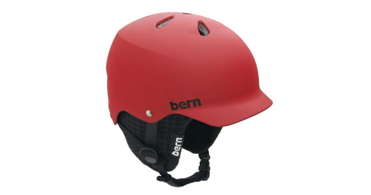 Bern Watts (11/12) - Red/Black Knitt Helmet - Bladeville