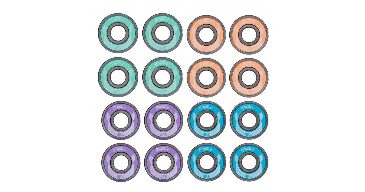 Wicked Abec 9 Freespin 608 (16 pcs.) Pastel bearings Bladeville