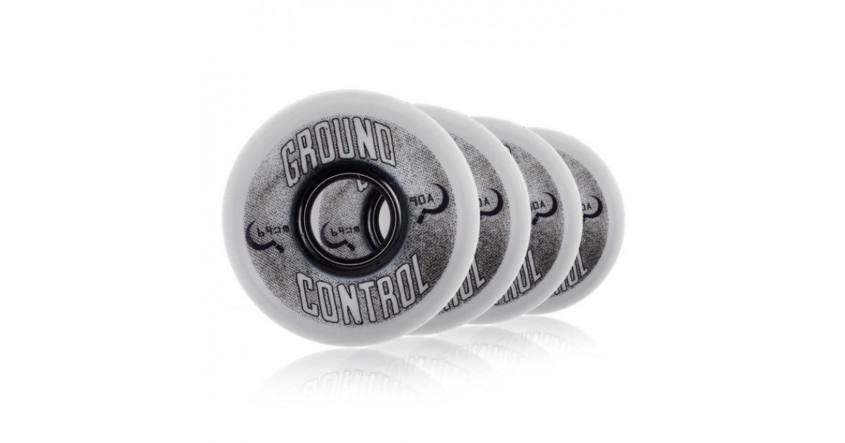 Ground Control Wheels 64mm/90a Inline Skate Wheels