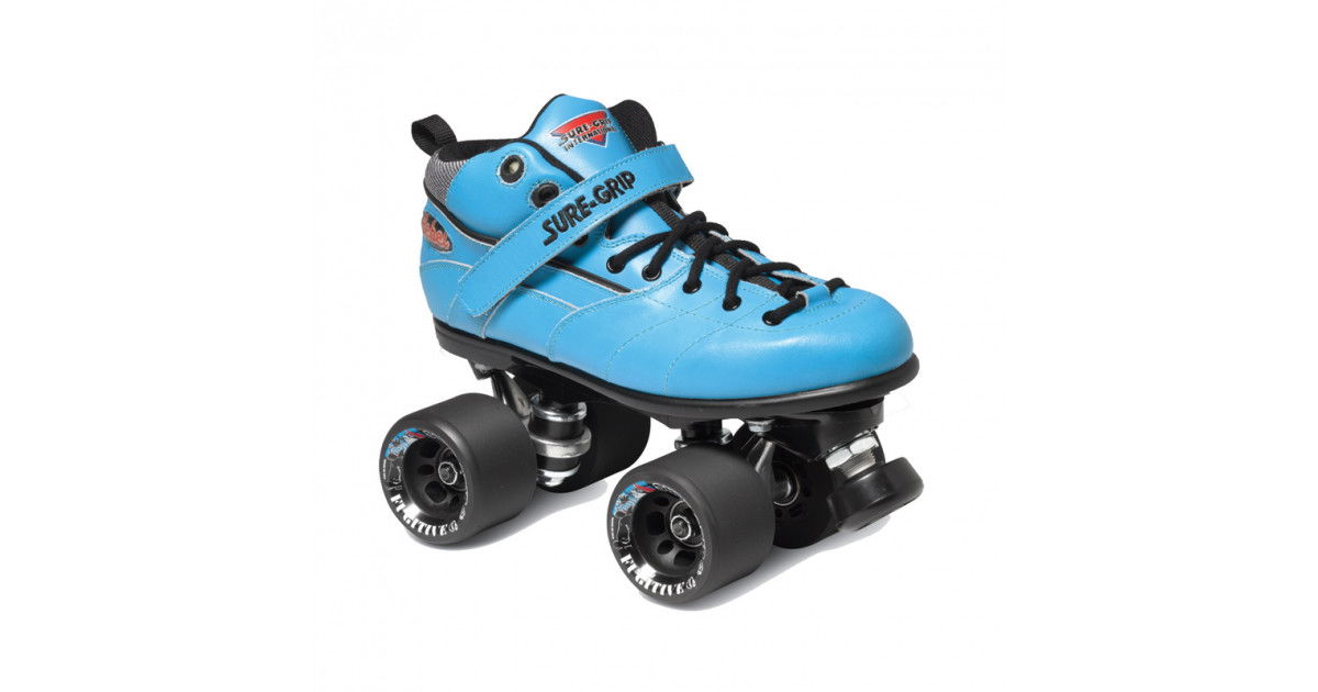 Sure Grip Rebel Derby Indoor Blue Roller Skates