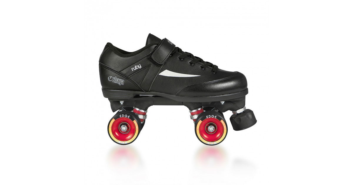 Chaya Ruby Indoor Black Roller Skates Bladeville