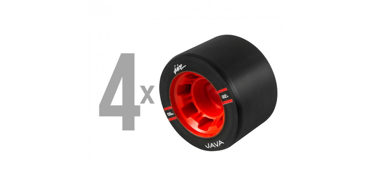 Juice - Java Series 59x38mm/92a (4 pcs.) Roller Skate Wheels Juice - Java Series 59x38mm/92a (4 pcs.) Roller Skate Wheels