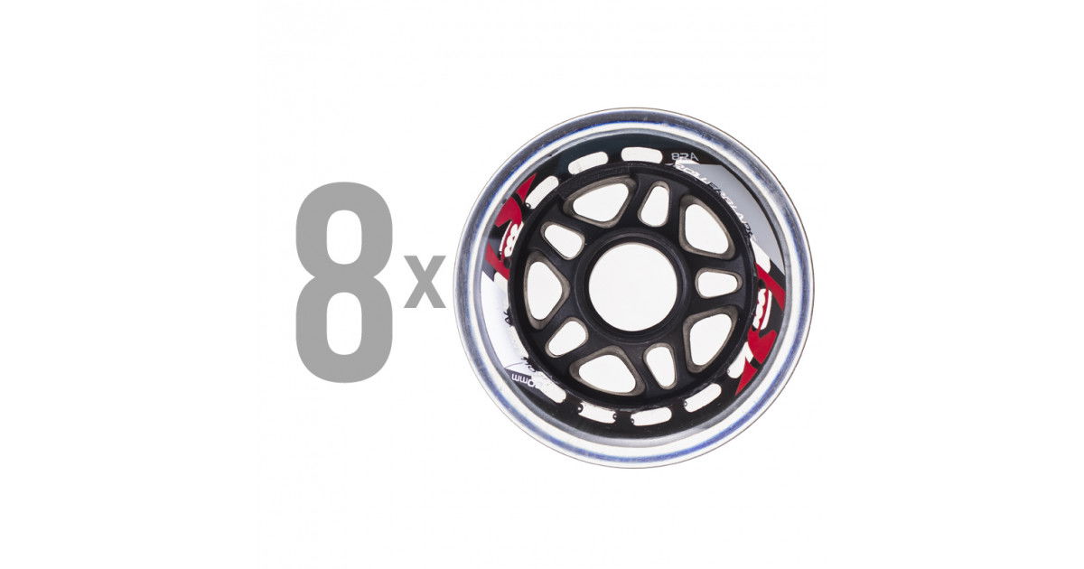 Rollerblade - Wheels Pack 80mm/82a (8 pcs.)