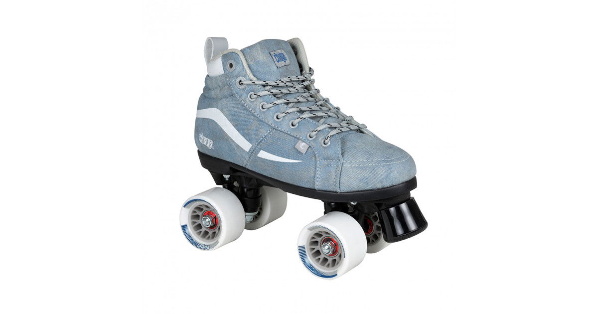 Chaya Vintage Glide Denim Roller Skates Bladeville