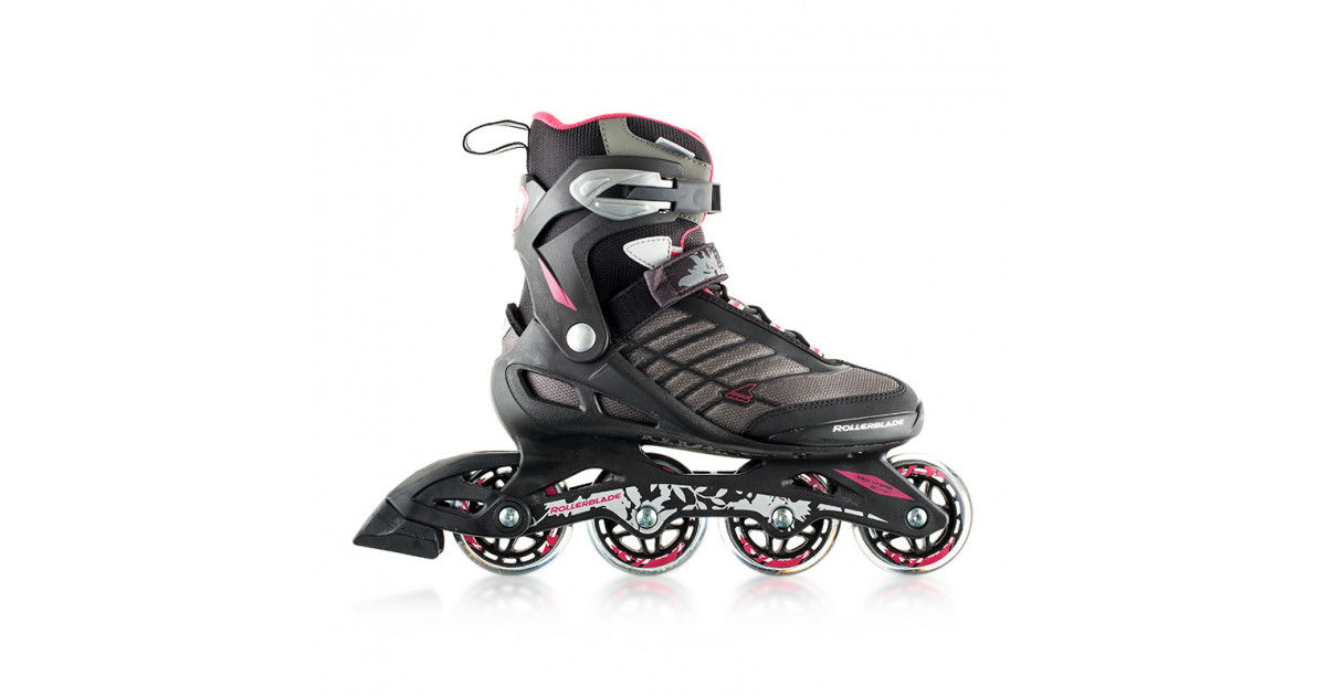 Rollerblade - Zetrablade W - Black/Cherry Inline Skates Rollerblade - Zetrablade W - Black/Cherry Inline Skates