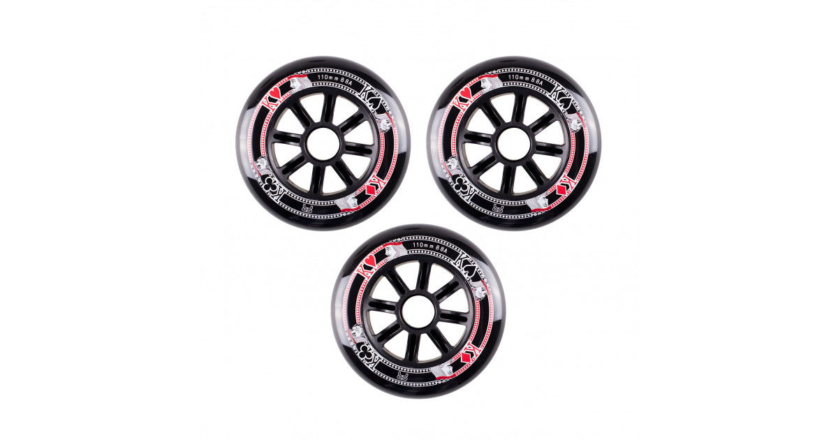 FR Street Kings 110mm/88a Black (3 pcs.) Bladeville
