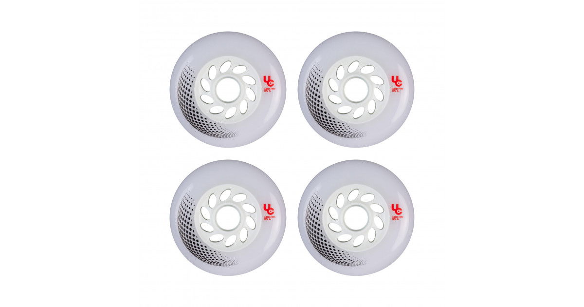 Undercover Vortex 100mm/85a - White (4 pcs.) - Bladeville