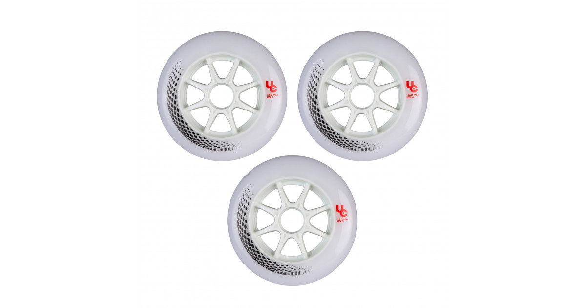 Undercover Vortex 110mm/85a - White (3 pcs.) - Bladeville