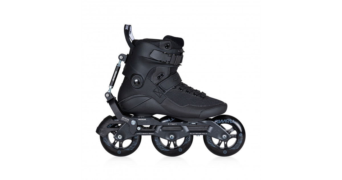 Powerslide Swell 110 Triple Black Syncro Inline Skates