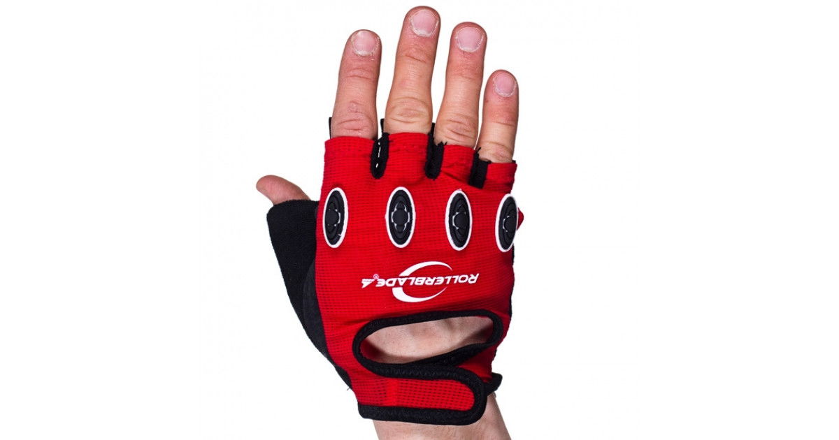 Rollerblade Race Gloves Red Protection Gear Bladeville