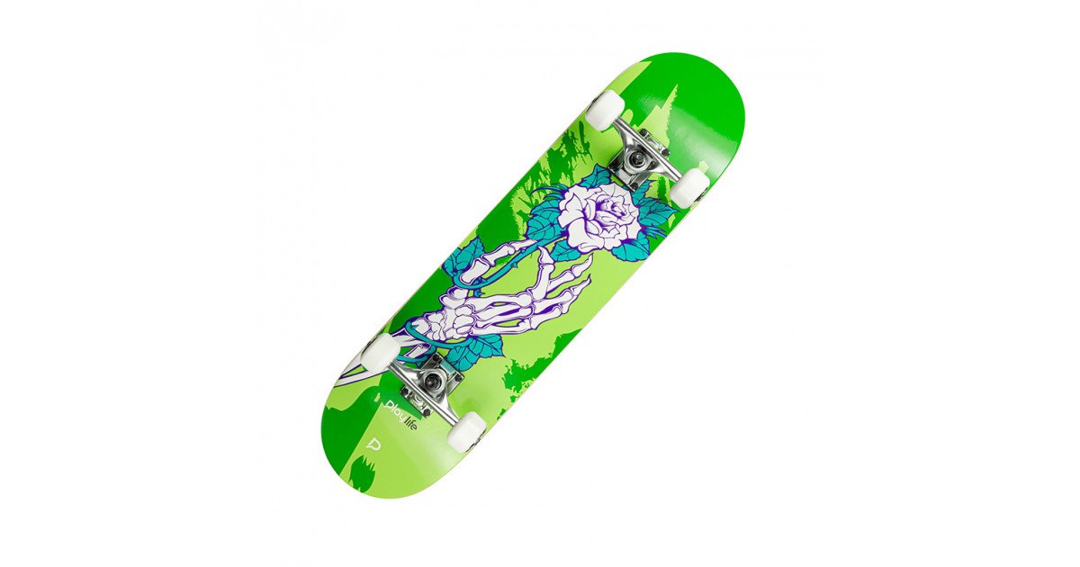 Playlife skateboard woody turquise made by Powerslide ABEC 5 nuevo