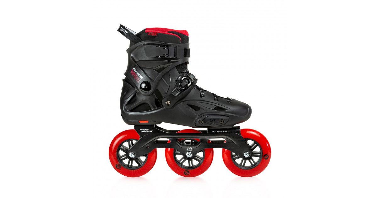 Powerslide imperial black red 110