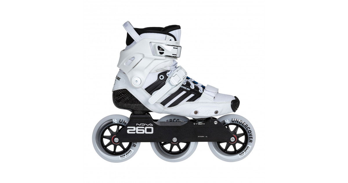 Powerslide Hardcore EVO Pro 110 - White/Black - Bladeville