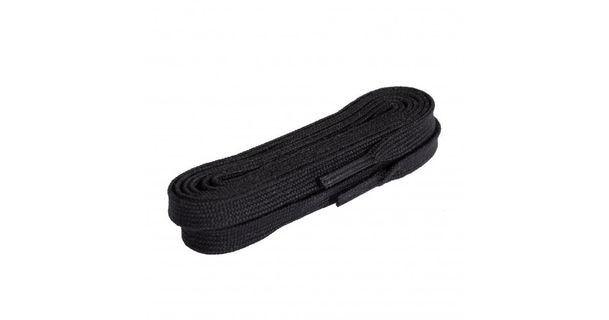 Powerslide Waxed Laces - All Black - Bladeville