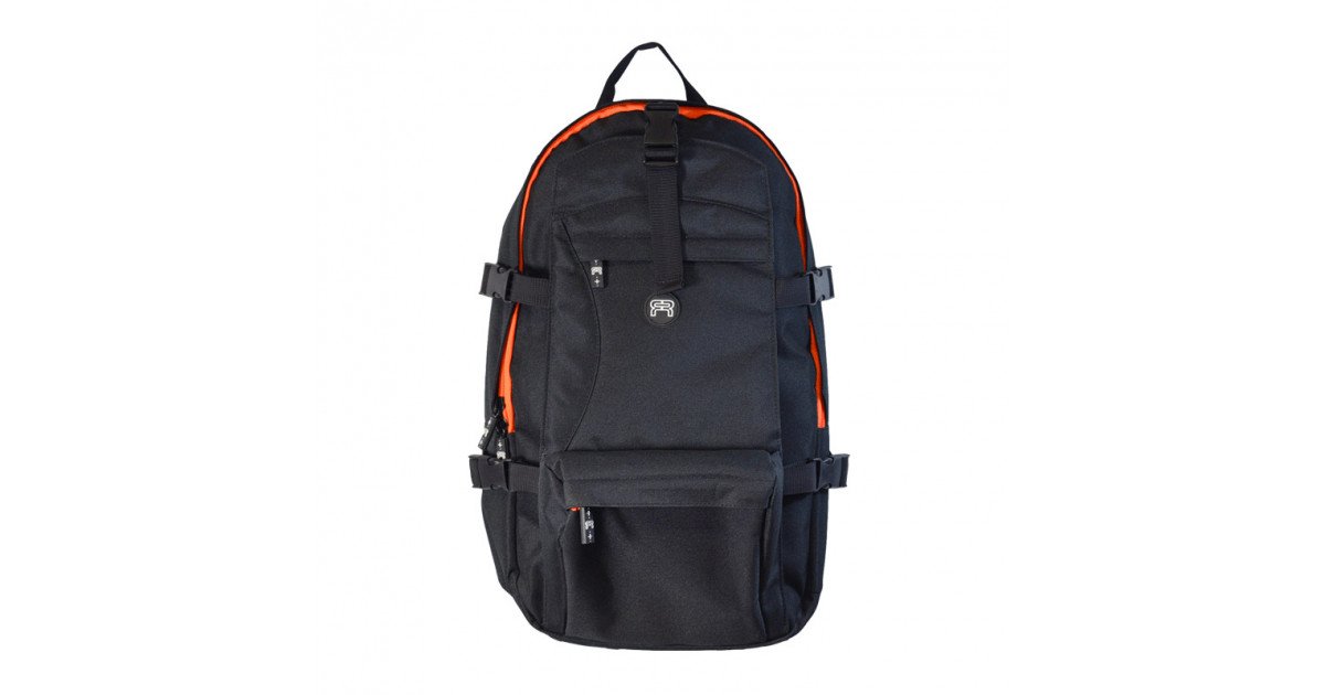 FR Backpack Slim - Black/Orange Backpack - Bladeville