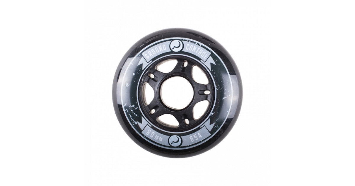 Ground Control Wheels 80mm/85a Black/Grey