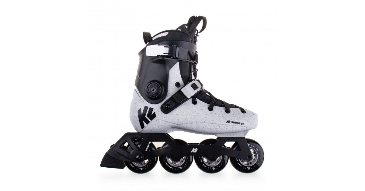 K2 Surge 80 M - Grey/Black Inline Skates - Bladeville