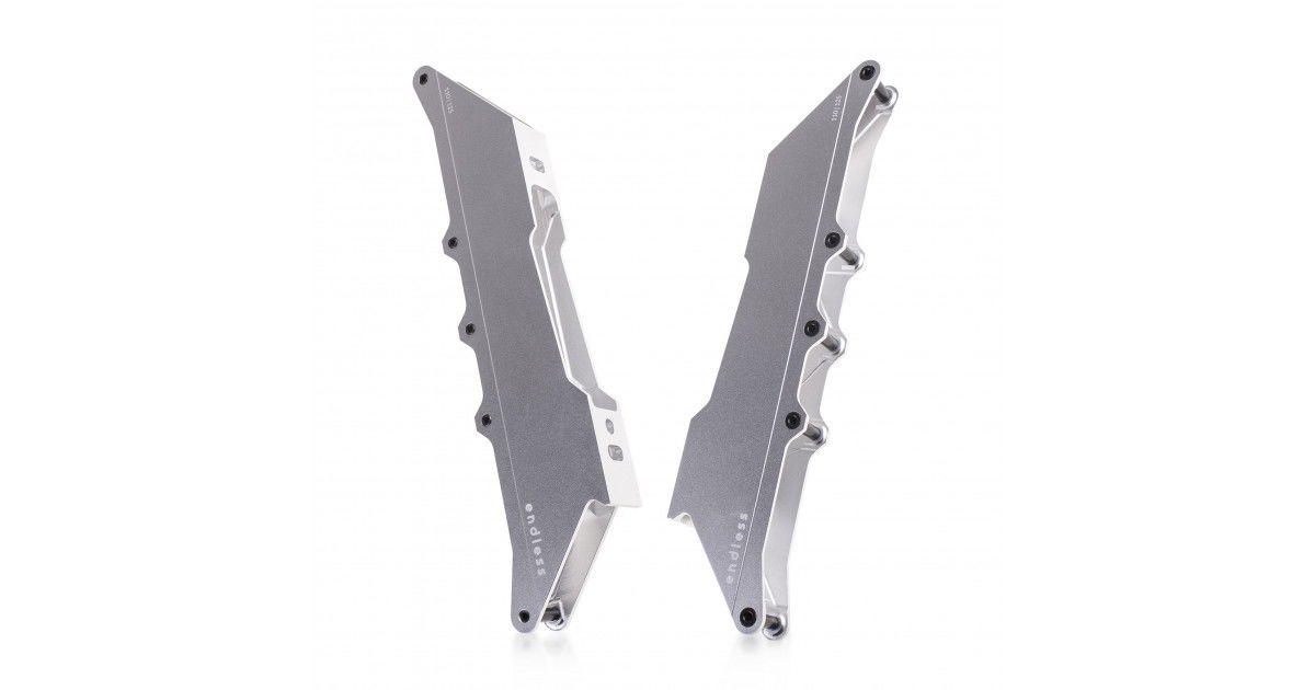 Endless 165mm 110 Siver Inline Skate Frames Bladeville