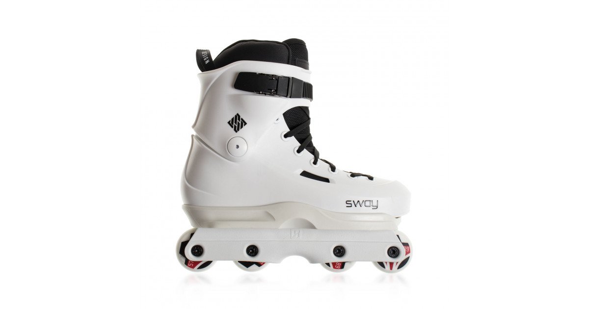 Usd Sway Team IV - White Inline Skates - Bladeville