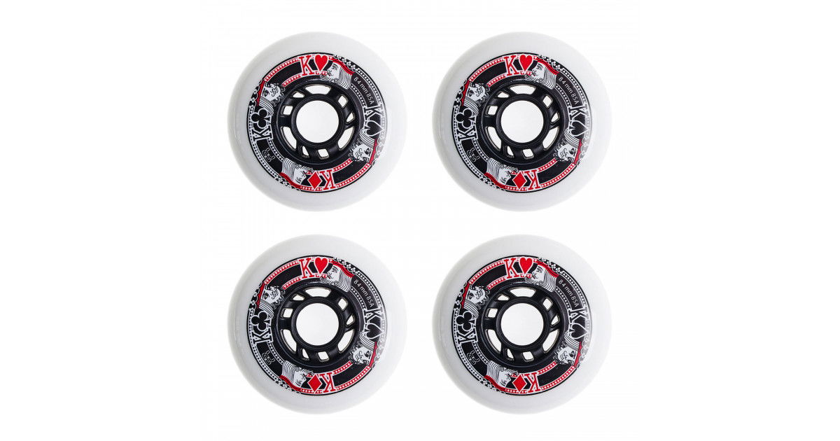 FR Street Kings 84mm/85a White (4 pcs.)