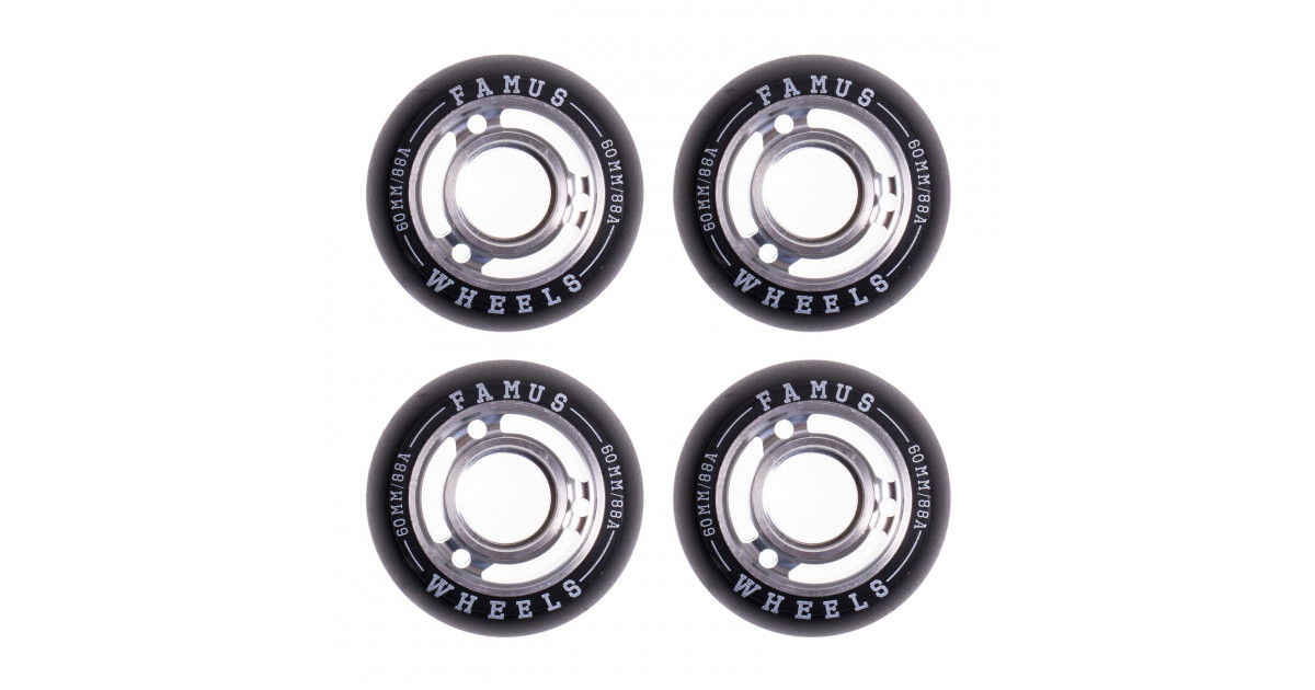 60mm 88a Face wheels inline skating wheels 4 wheels 