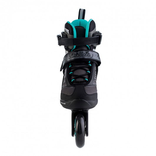 【爆買い！】 W Zetrablade - Rollerblade - Cyan Black/Bluce 店舗用品