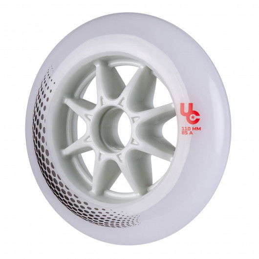 マッドウィール Undercover Vortex 110mm/85a - White (3 pcs.) - Bladeville