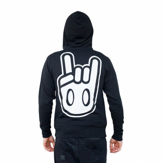 Franco Shade Zip Hoodie Black Bladeville