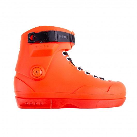 Them 909 WKND Boot Only (No Liner) - Orange Inline Skates