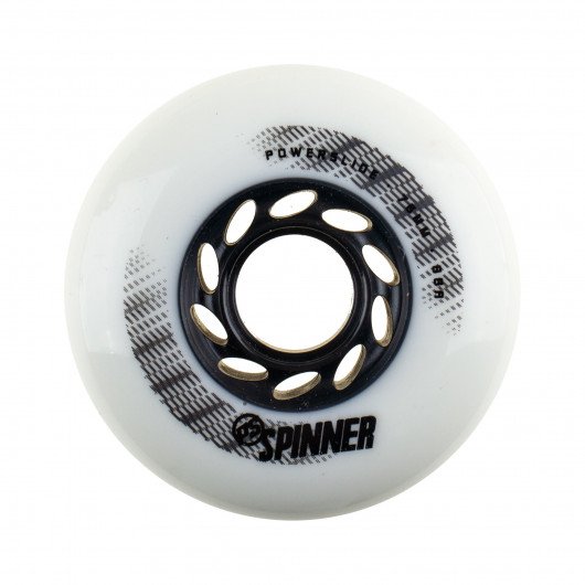 Roue roller en ligne POWERSLIDE Spinner 72mm/88a, matte white, 4-Pack |  OZFLIP