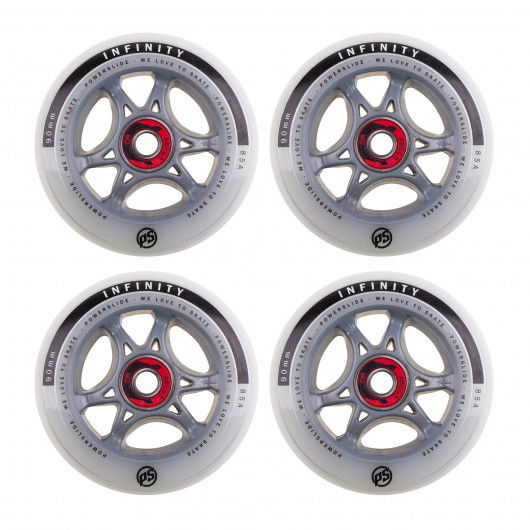 Powerslide Infinity 90mm/85a RTR (4 pcs.) - Bladeville