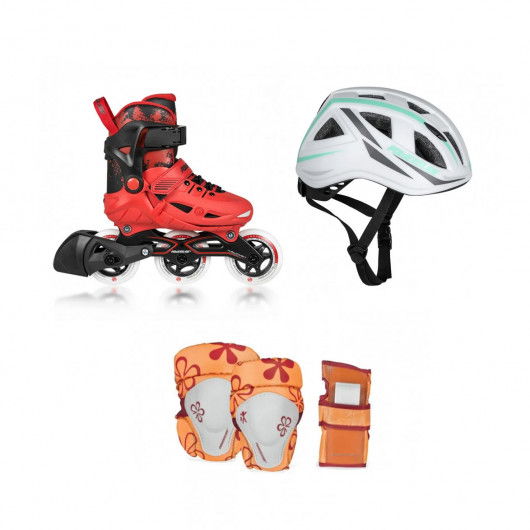 Powerslide Universe + Protection + Helmet Inline Skates