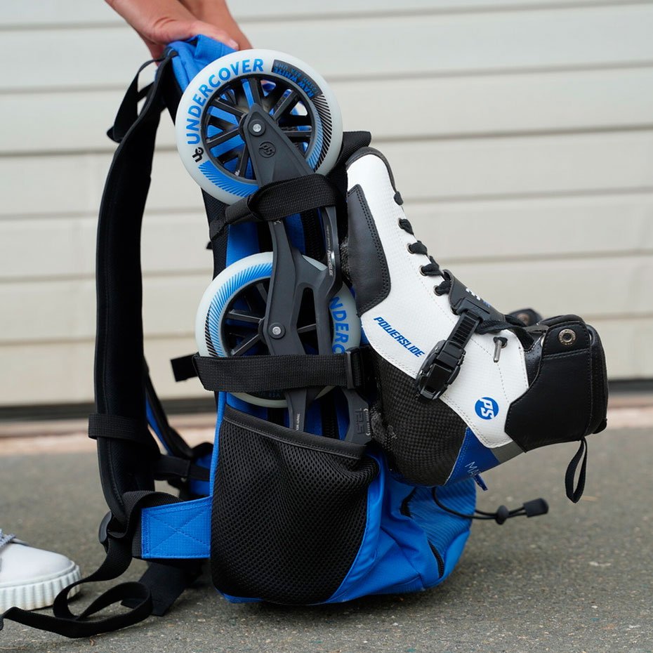 Side view of Powerslide Sports backpack