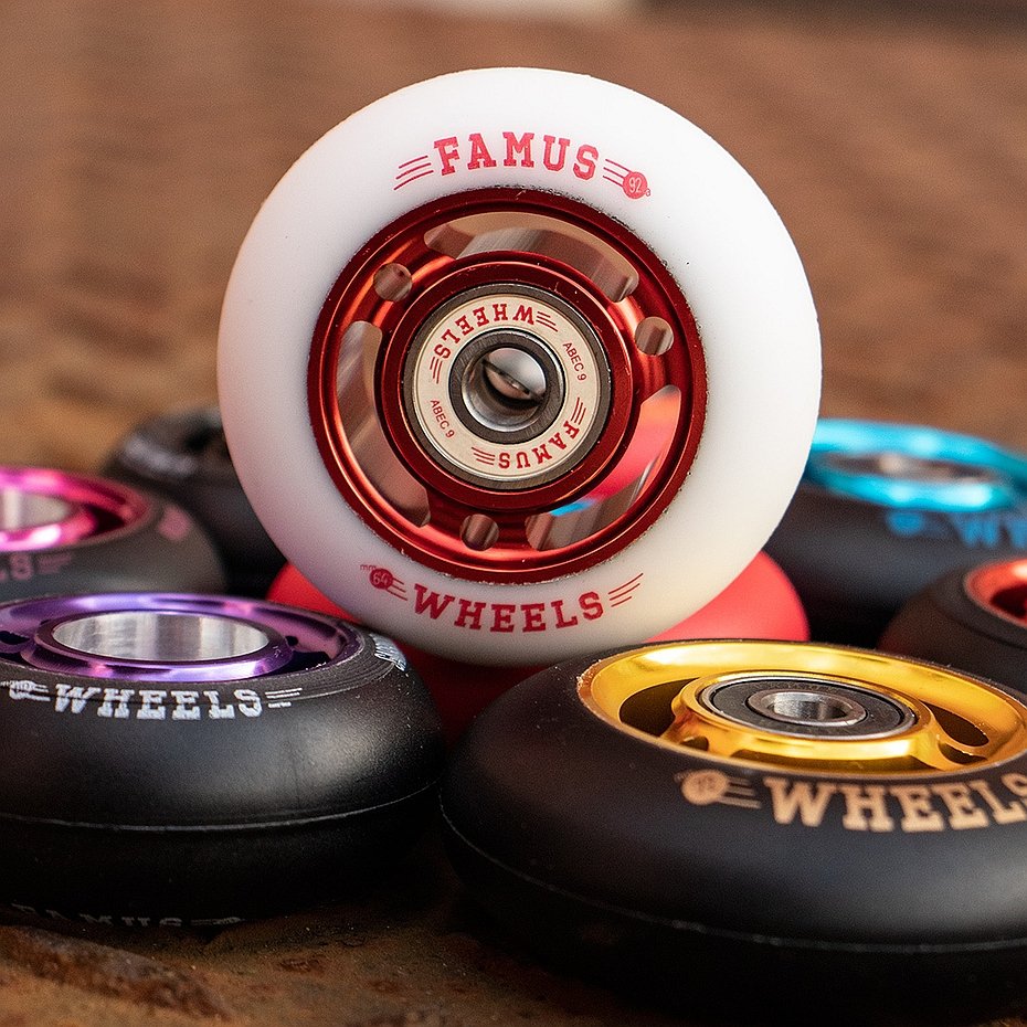 Famus inline skating wheels