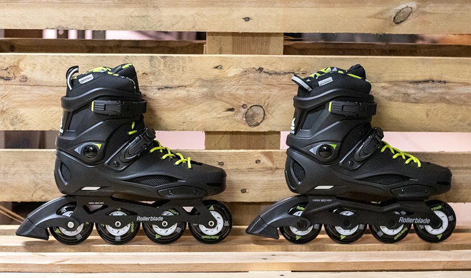 Rollerblade RB Cruiser Black/Yellow old vs new